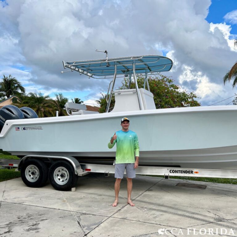 2021 Contender Raffle winner - Jack Freehauf