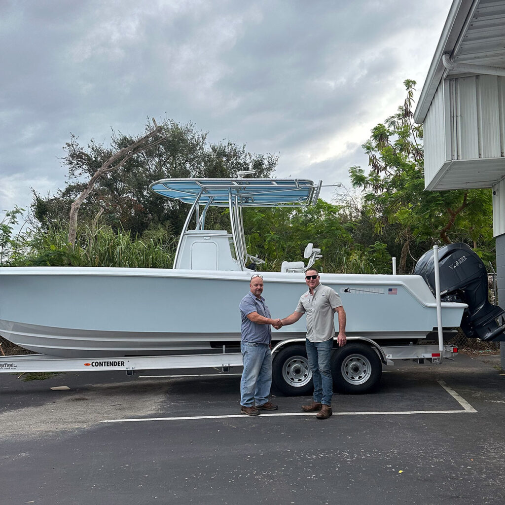 2024 Contender 28T Raffle Winner - Doug Jackson from Monticello, SC